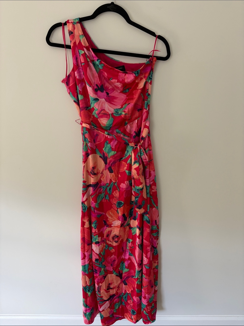 Women’s Tahari Pink Floral Wrap Dress